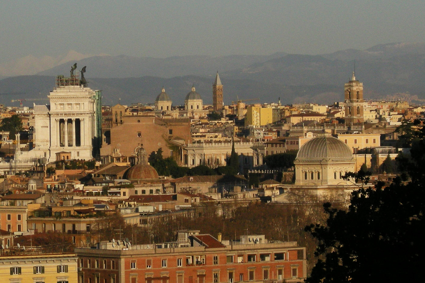 Roma vista dal gianicolo