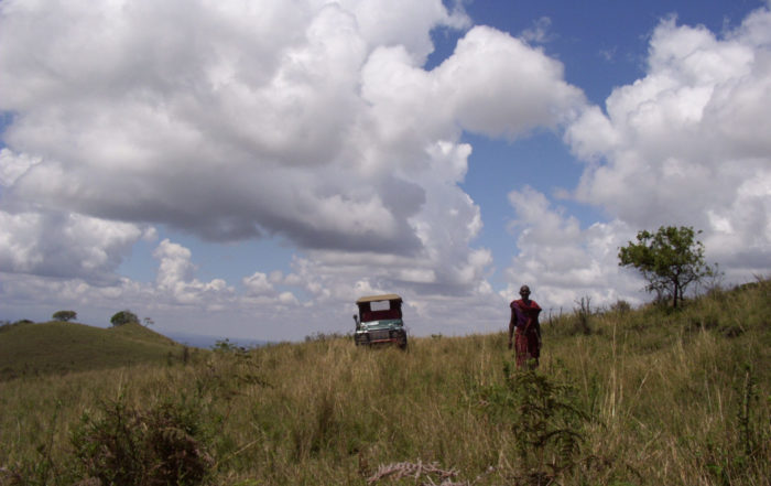 Masai in Tsavo National Park Kenya