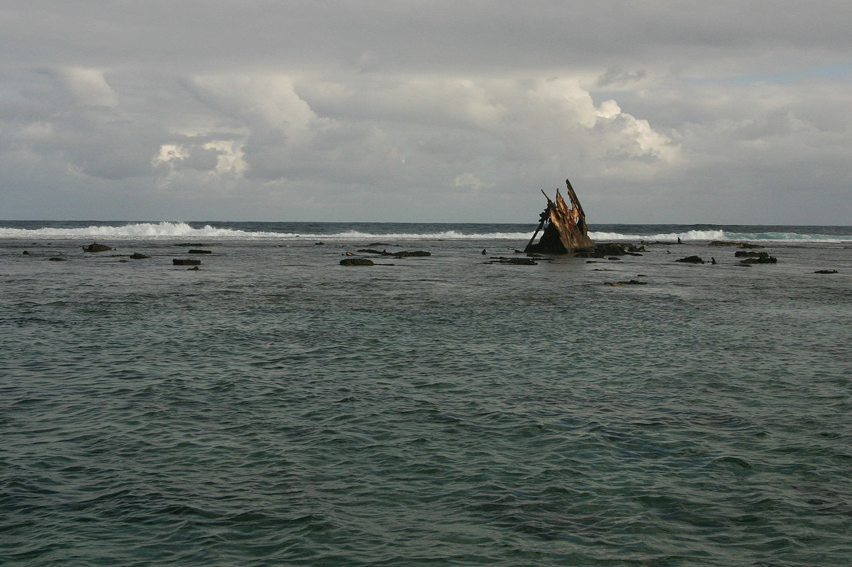Relitto a Mauritius