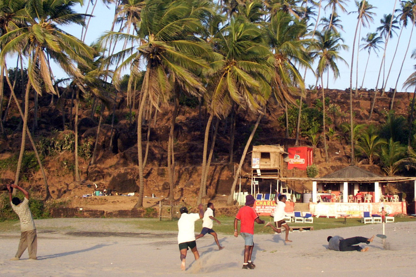 Partita di calcio Goa India