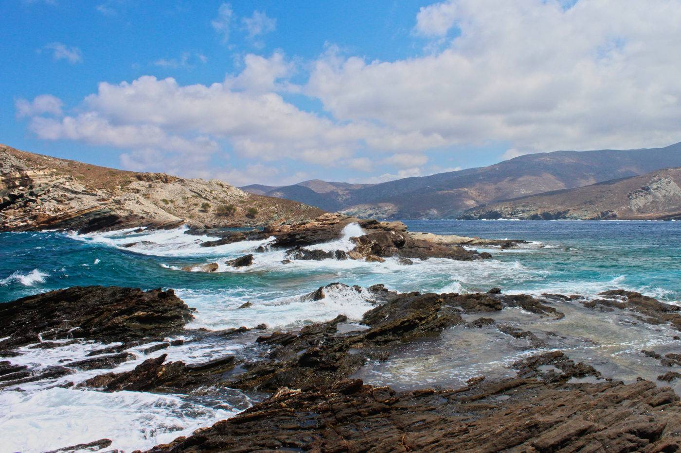 Tinos Grecia Cicladi Panormos Kavalourko Beach
