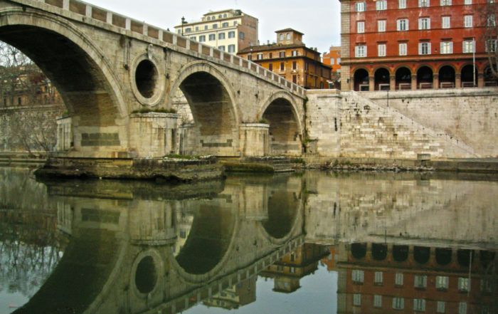 Roma Tevere Ponte Sisto