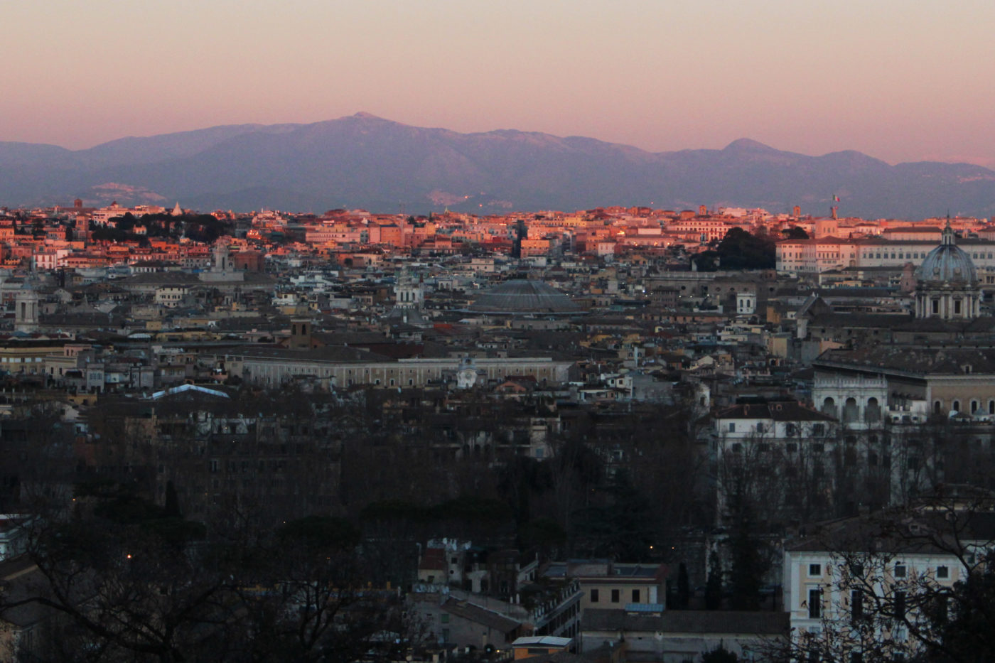 Roma vista dal Gianicolo