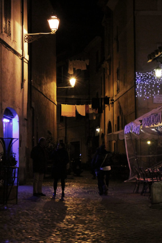 Roma di Notte Trastevere