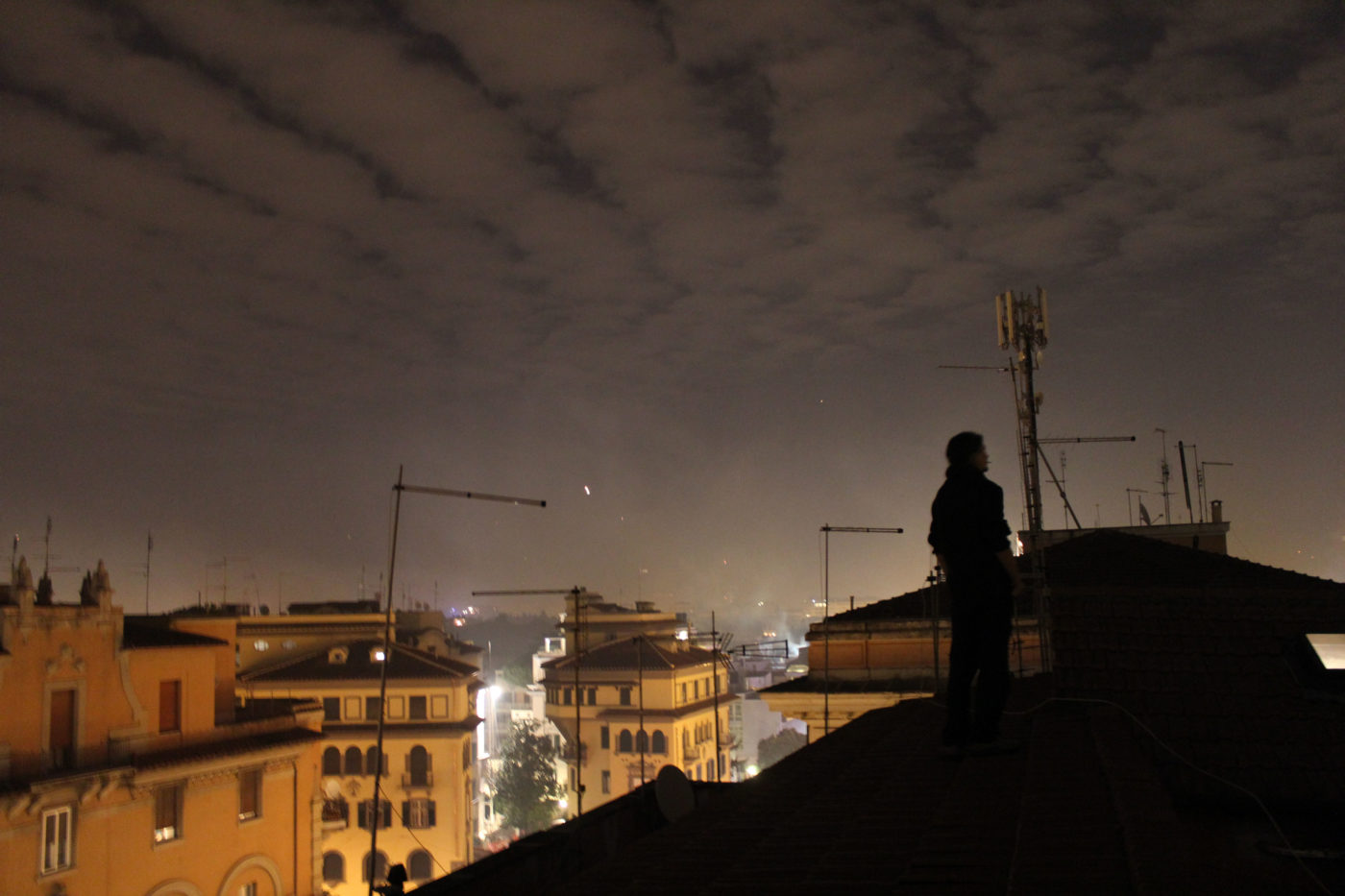 Roma di Notte Via Morgagni