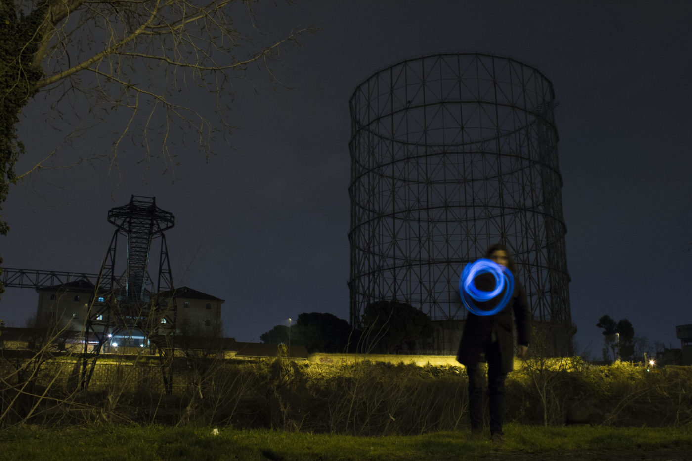 Roma di Notte Gazometro