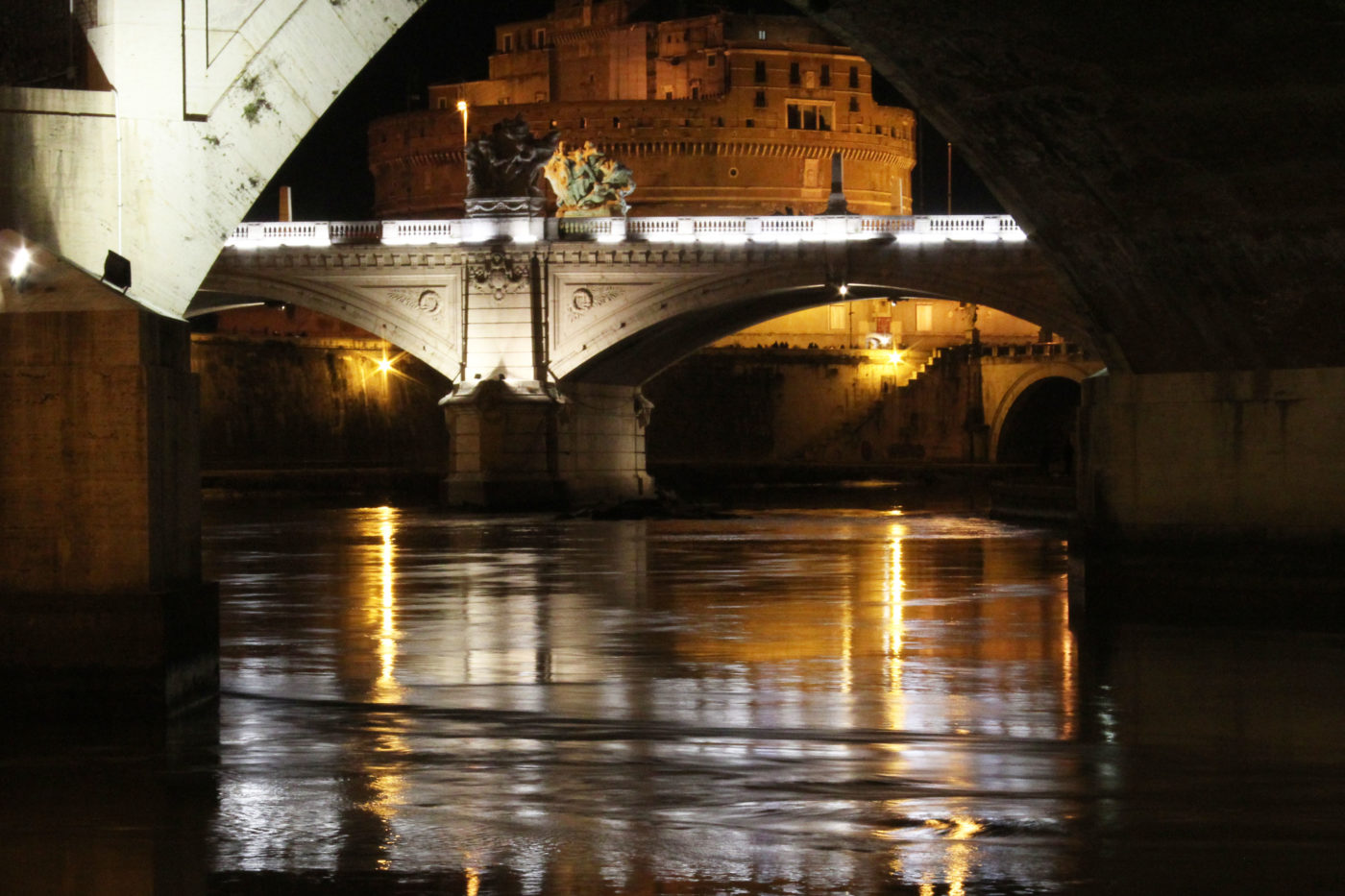 Roma di Notte Tevere