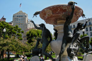 Turtle Fountain San Francisco