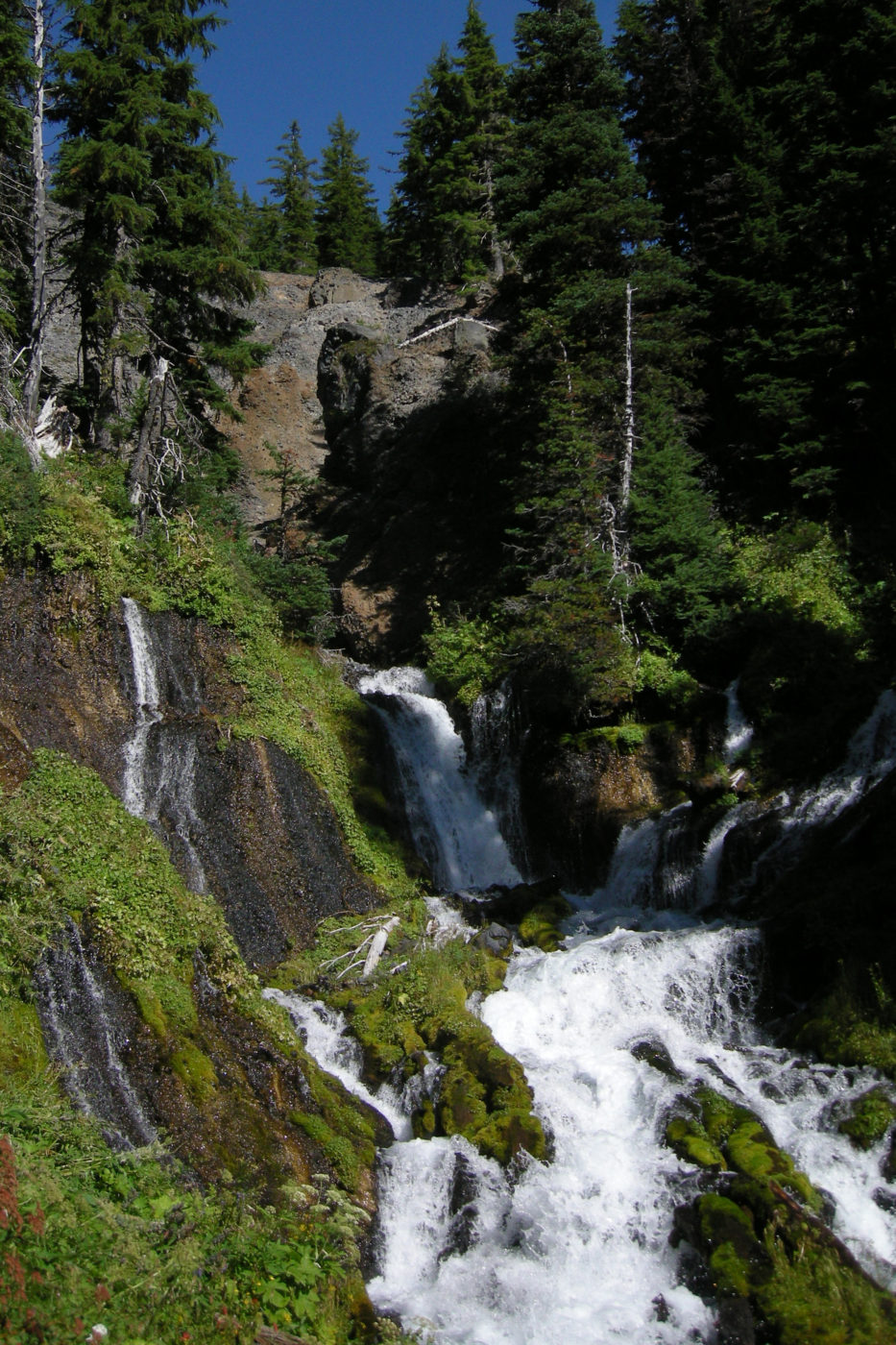 Trekking In Oregon - sorgente Three Sisters