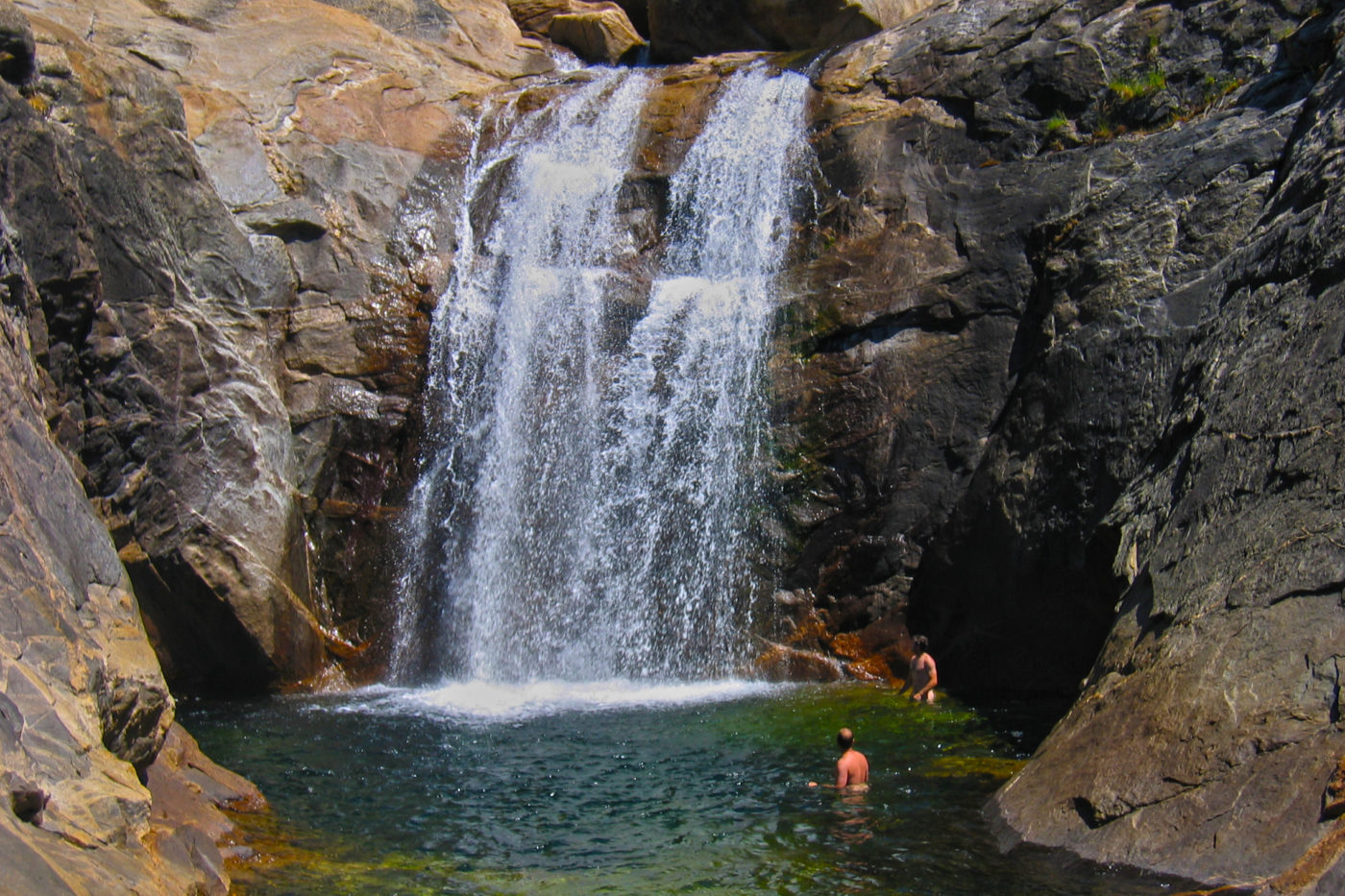 Cascata Fiume Granito Trekking Yosemite California