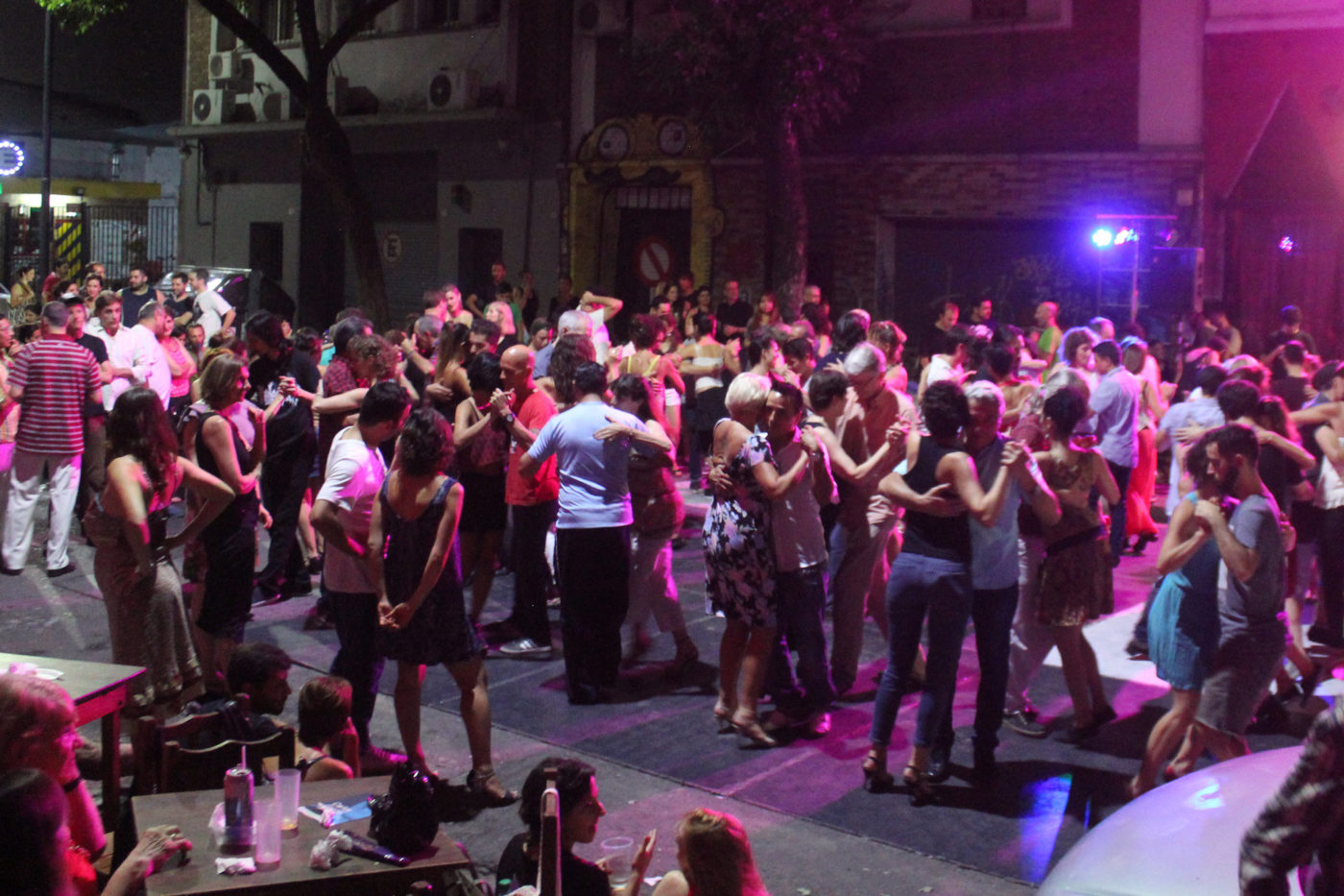 Buenos Aires Argentina Tango Notte Strada
